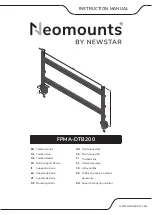 Preview for 1 page of NewStar Neomounts FPMA-DTB200 Instruction Manual