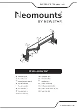 NewStar Neomounts FPMA-HAW300 Instruction Manual preview