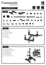 Предварительный просмотр 2 страницы NewStar Neomounts FPMA-MOBILE1700 Instruction Manual