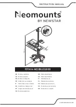 NewStar Neomounts FPMA-MOBILE1800 Instruction Manual preview