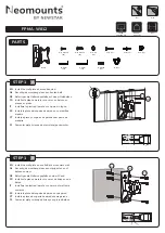 Preview for 2 page of NewStar NeoMounts FPMA-W812 Instruction Manual