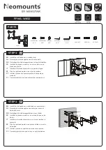 Preview for 2 page of NewStar Neomounts FPMA-W832 Instruction Manual