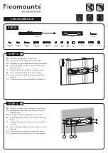 Preview for 2 page of NewStar NeoMounts LED-W400BLACK Instruction Manual