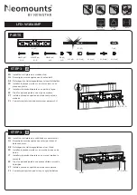 Предварительный просмотр 2 страницы NewStar Neomounts LFD-W1640MP Instruction Manual