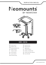 NewStar NeoMounts MED-M050 Instruction Manual preview