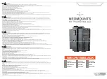 Предварительный просмотр 1 страницы NewStar NEOMOUNTS NM-CPU100BLACK Instruction Manual