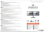 Preview for 1 page of NewStar NEOMOUNTS NM-D335DBLACK Instruction Manual