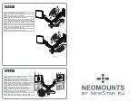 Предварительный просмотр 4 страницы NewStar NEOMOUNTS NM-D750DSILVER Instruction Manual