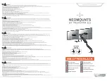 Предварительный просмотр 1 страницы NewStar NEOMOUNTS NM-D775DXBLACK Instruction Manual