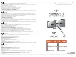 NewStar NEOMOUNTS NM-D775DXSILVER Instruction Manual preview