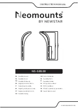 NewStar Neomounts NS-SB100 Instruction Manual preview