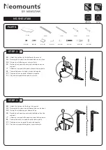 Предварительный просмотр 2 страницы NewStar Neomounts NS-SHELF100 Instruction Manual