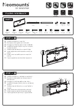 Preview for 2 page of NewStar Neomounts PLASMA-W100BLACK Instruction Manual