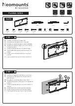 Preview for 2 page of NewStar Neomounts PLASMA-W200 Instruction Manual