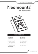 Предварительный просмотр 1 страницы NewStar Neomounts WL15-650WH1 Instruction Manual