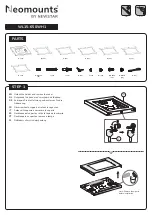 Предварительный просмотр 2 страницы NewStar Neomounts WL15-650WH1 Instruction Manual