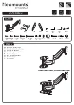 Preview for 2 page of NewStar Neomounts WL70-550BL14 Instruction Manual