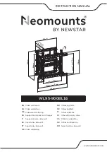 NewStar NeoMounts WL95-900BL16 Instruction Manual preview