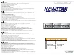 NewStar NS-WMB300BLACK Instruction Manual предпросмотр