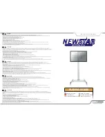 NewStar PLASMA-M1600 Instruction Manual предпросмотр