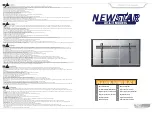 NewStar PLASMA-W065BLACK Instruction Manual preview