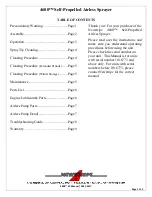 Preview for 3 page of Newstripe 4600 SP Airless Product Manual