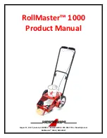 Newstripe RollMaster 1000 Product Manual предпросмотр