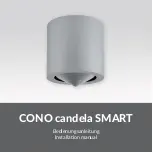 NewTec Design Audio CONO candela SMART Installation Manual предпросмотр