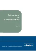 Предварительный просмотр 1 страницы Newtec EL470 Reference Manual