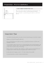 Preview for 3 page of Newtech Laundry Installation Instructions Manual