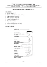 Предварительный просмотр 1 страницы Newtech TPWI-112B Instructions