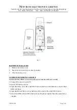 Предварительный просмотр 2 страницы Newtech TPWI-112B Instructions