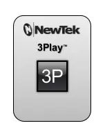 Предварительный просмотр 3 страницы NewTek 3Play 440 User Manual