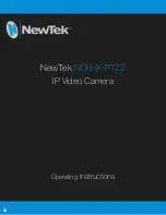 Предварительный просмотр 1 страницы NewTek NDI HX-PTZ2 Operating Instructions Manual