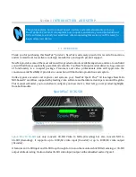 Предварительный просмотр 4 страницы NewTek Spark Plus 3G-SDI Operating Instructions Manual