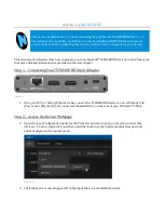 Предварительный просмотр 4 страницы NewTek TriCaster TC Mini TCMI4KUHD Operating Instructions Manual