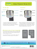 Preview for 2 page of Newton Peripherals MoGo X54 Specification Sheet