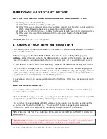 Preview for 4 page of Newton FW 5.00 Operating Instructions Manual