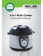 Newwave 5-in-1 Multi-Cooker Instruction Manual preview