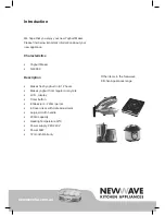 Предварительный просмотр 3 страницы Newwave NW-360 Instruction Manual