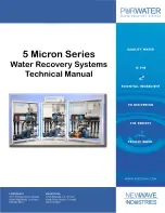 Preview for 1 page of Newwave PUREWATER PW 100-M5 Series Technical Manual