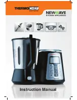 Preview for 1 page of Newwave ThermoChef Natura Instruction Manual