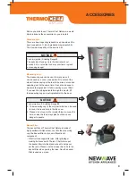 Preview for 9 page of Newwave ThermoChef Natura Instruction Manual