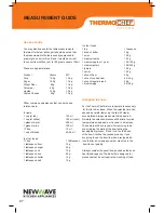 Preview for 28 page of Newwave ThermoChef Natura Instruction Manual