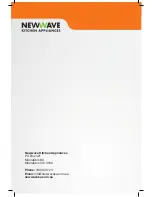 Preview for 32 page of Newwave ThermoChef Natura Instruction Manual