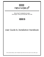 Предварительный просмотр 1 страницы Newworld G50S Users Manual & Installation Handbook