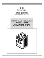 Newworld NW 50EDO WHI/444443918 Operating And Installation preview