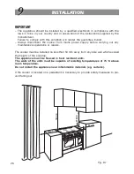 Предварительный просмотр 26 страницы Newworld NW EDO AV Sta Instructions For Use - Installation Advice