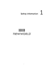 Предварительный просмотр 4 страницы Newworld NW91DF3BL Instruction Manual