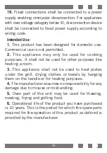 Preview for 11 page of Newworld NWMFOT60 User Manual